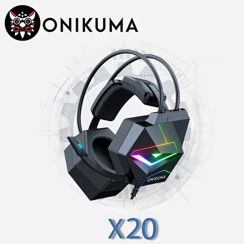 ONIKUMA X20 Over-Ear Gaming Headset with Microphone