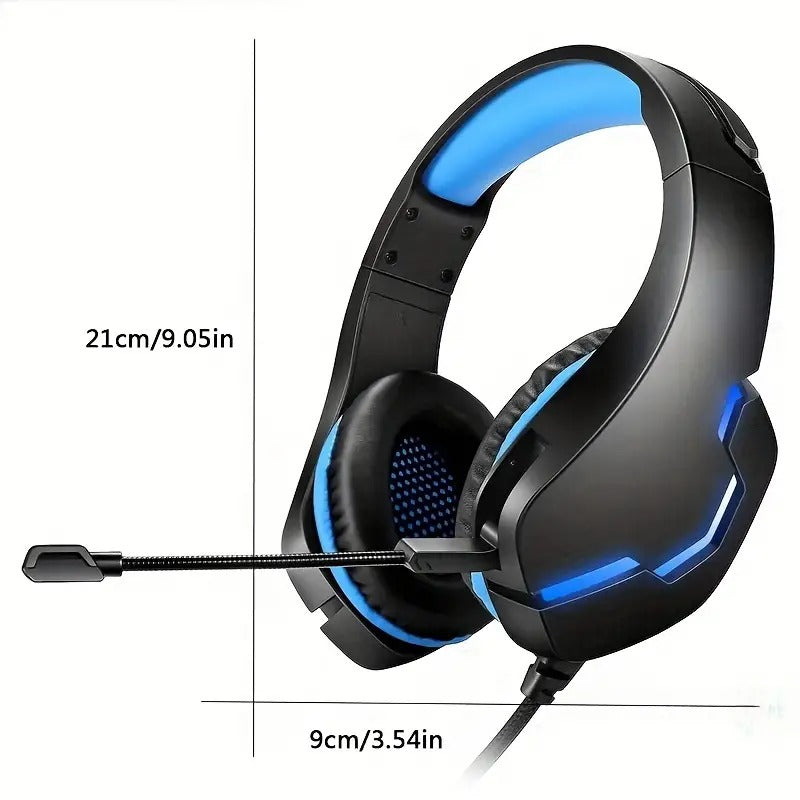 HiFi Stereo Gaming Headset with Microphone for PC/PS4