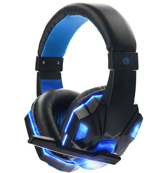 Gaming Headset with LED for Esports and PC Use